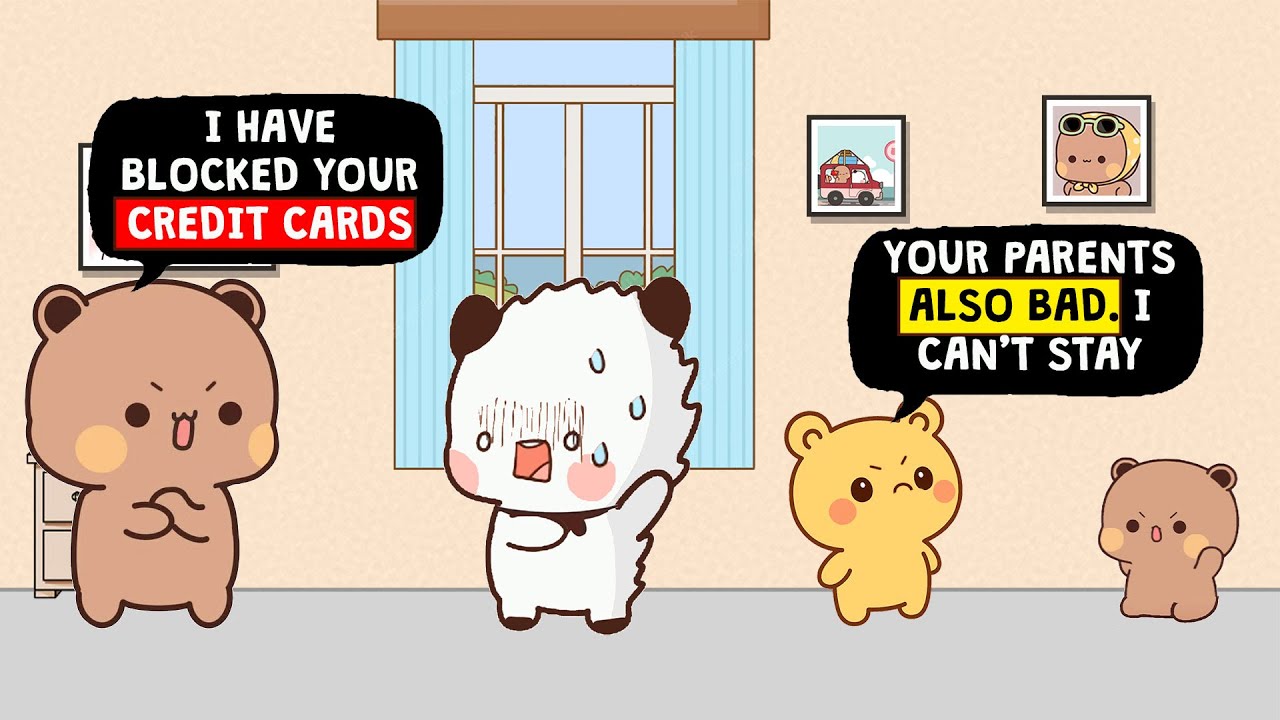 😢Lil Bear Refuses to Stay at Pecco’s 💔 | Heartbreaking Story 💔 | Bubu Dudu | PEACH GOMA  #BDJ272