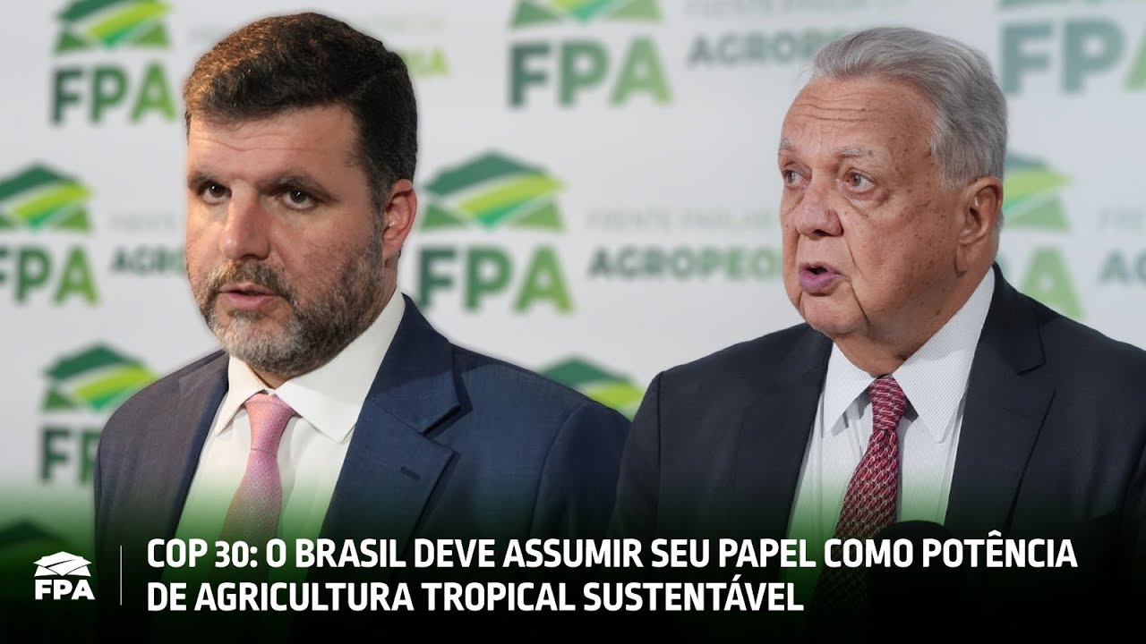 ROBERTO RODRIGUES APRESENTA O POTENCIAL DA AGRICULTURA TROPICAL COMO EXEMPLO GLOBAL NA COP 30