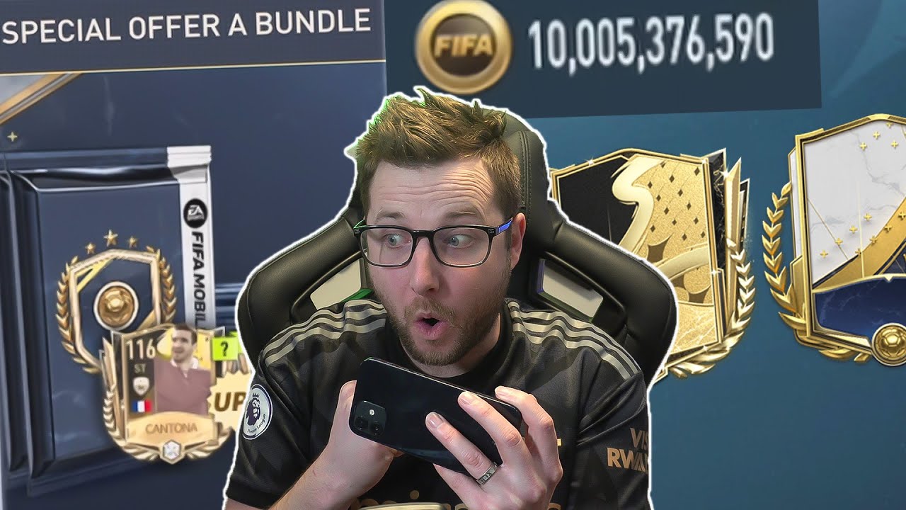 We Opened 20 Special Offer Bundles, Packed Messi and R9 and Made Over 6 Billion Coins on FIFA Mobile