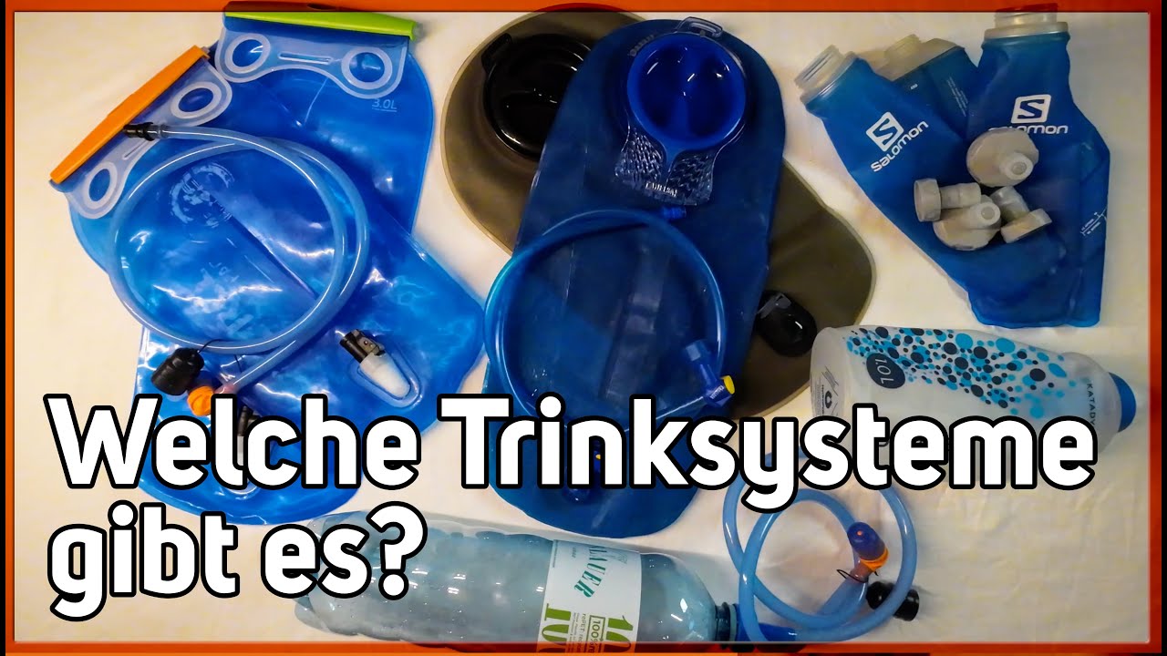 Welche Trinksysteme gibt es? | Trinkblasen Trinkflaschen Wasserfilter Flesk