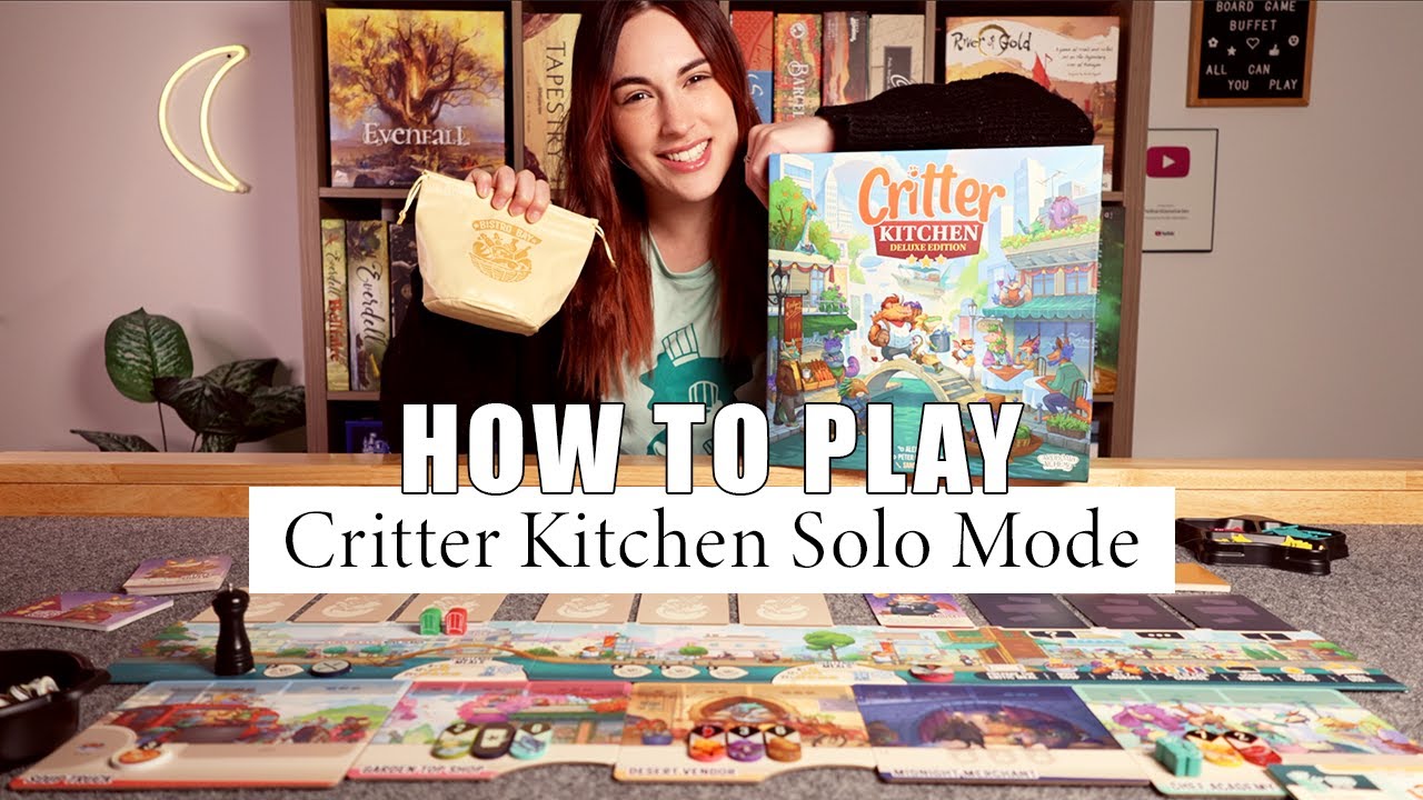 Critter Kitchen Official Solo How To Play | Show McDogald's who's the shining star of Bistro Bay!