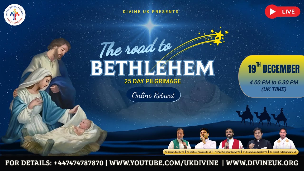 (LIVE) Road to Bethlehem (19 December 2025) Divine UK