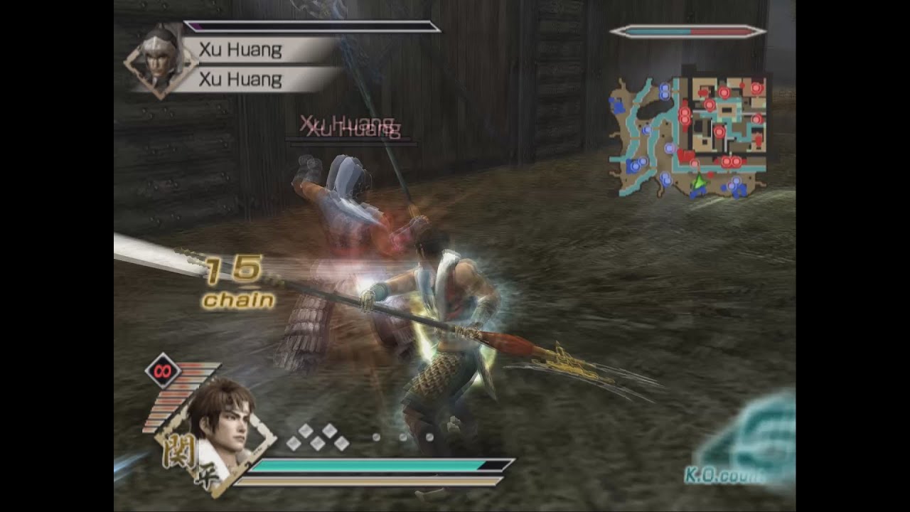 Dynasty Warriors 6 Special - Guan Ping Free Mode - Chaos Difficulty - Battle of Fan Castle