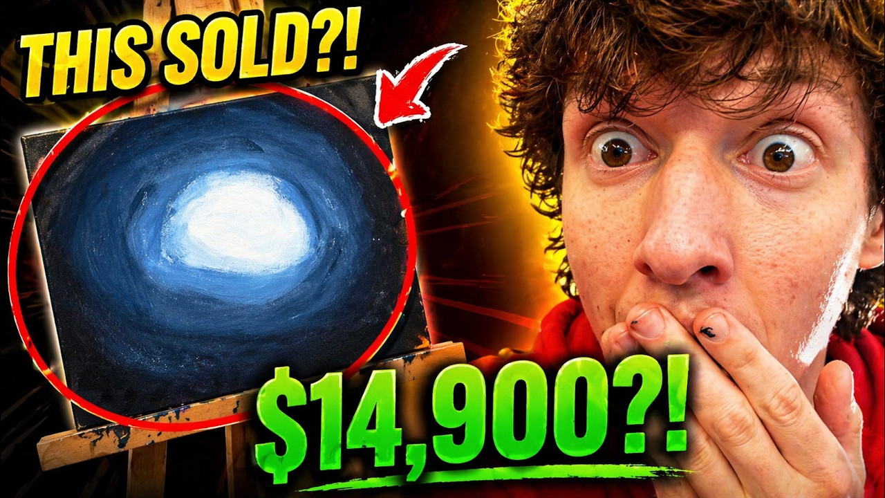 SELLING MY ART ON EBAY FOR $15,000!!!