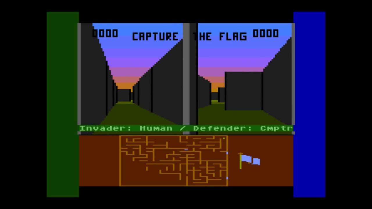 Capture the Flag for the Atari 8-bit family