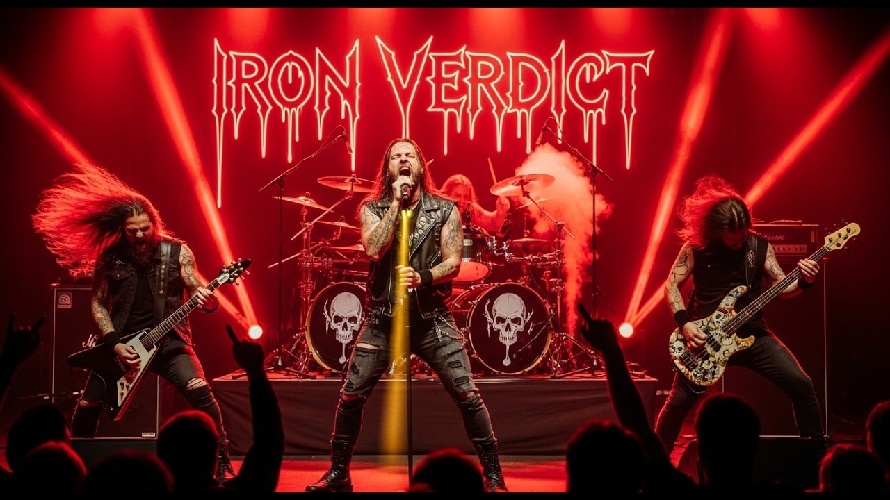 🎸 IRON VERDICT – Male Vocal | Cinematic Metal