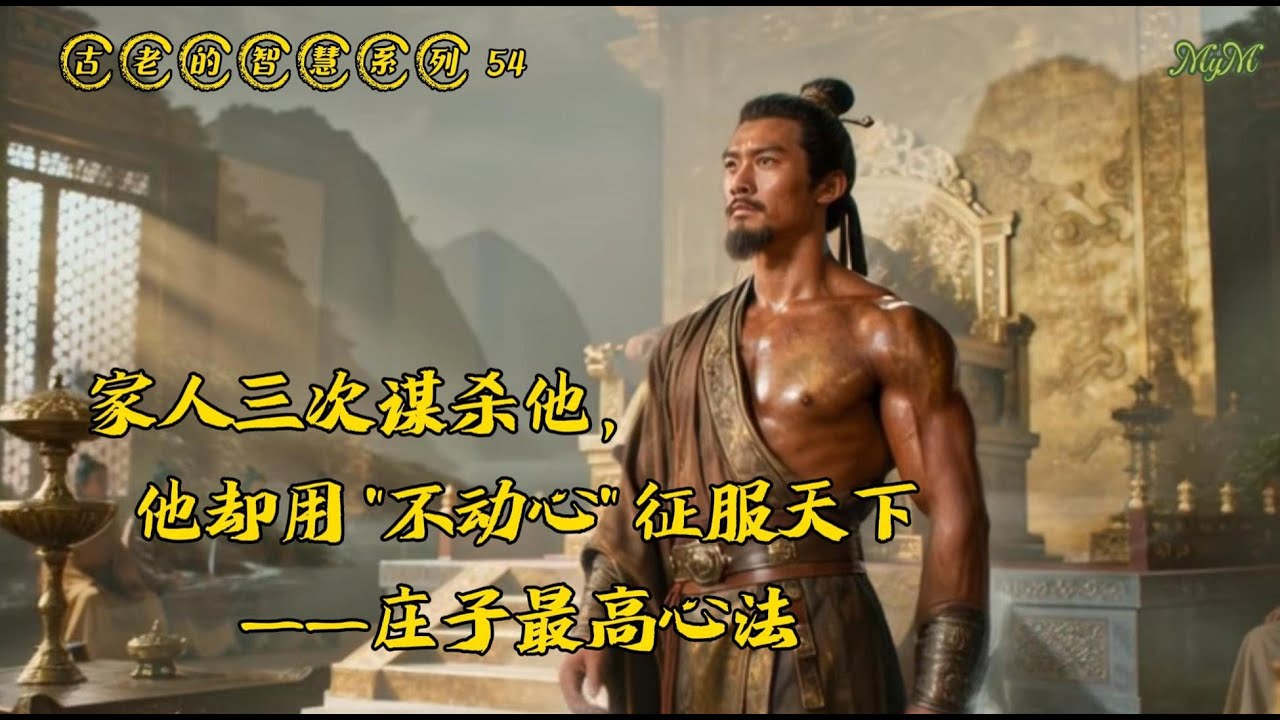 家人三次谋杀他，他却用“不动心”征服天下——庄子最高心法
