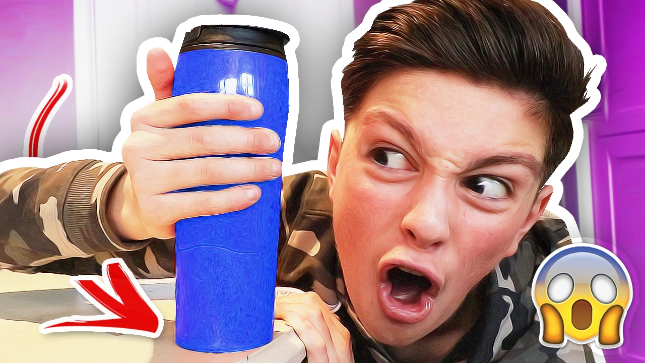 THE CUP THAT WILL NEVER SPILL!!! (IMPOSSIBLE CHALLENGE)