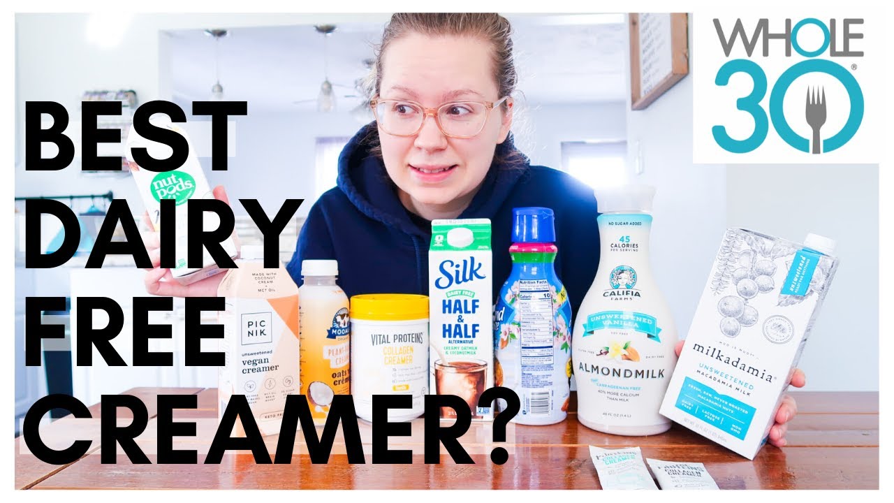Which Whole 30 & Vegan Coffee Creamer is the Best? [taste test with dairy free creamers 2020]