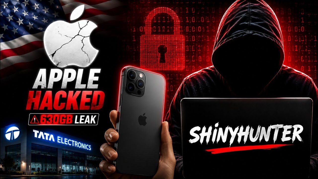 🚨 Apple Supplier Hacked? 630GB Data Leak Explained | ShinyHunters?