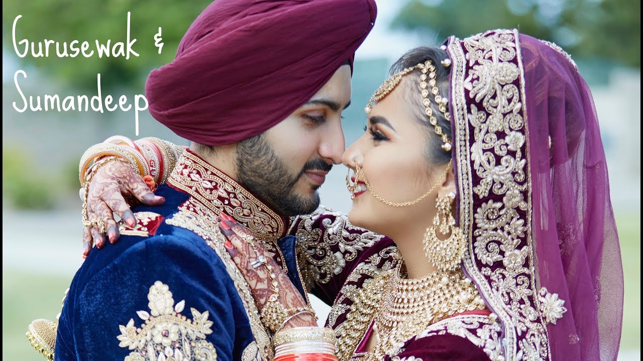 Gurusewak & Suman | Sikh Wedding Highlights | IG: @houseofkalra