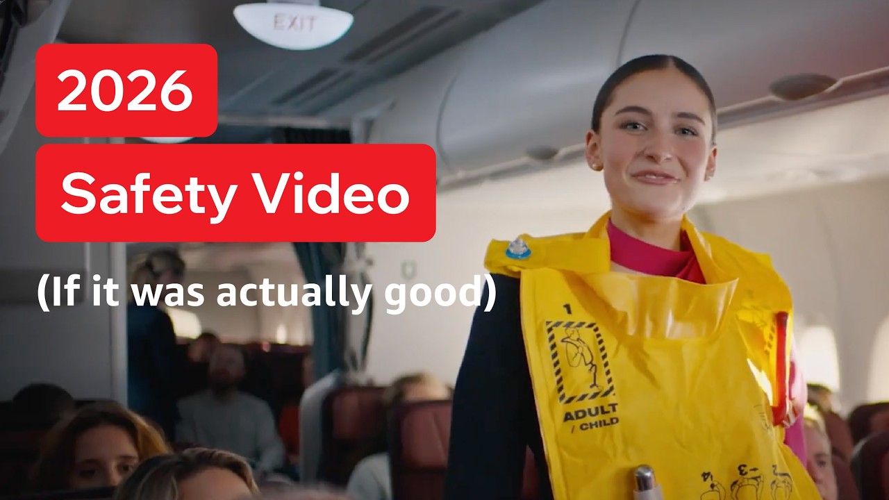 The 2026 @Qantas safety video if it was actually good.