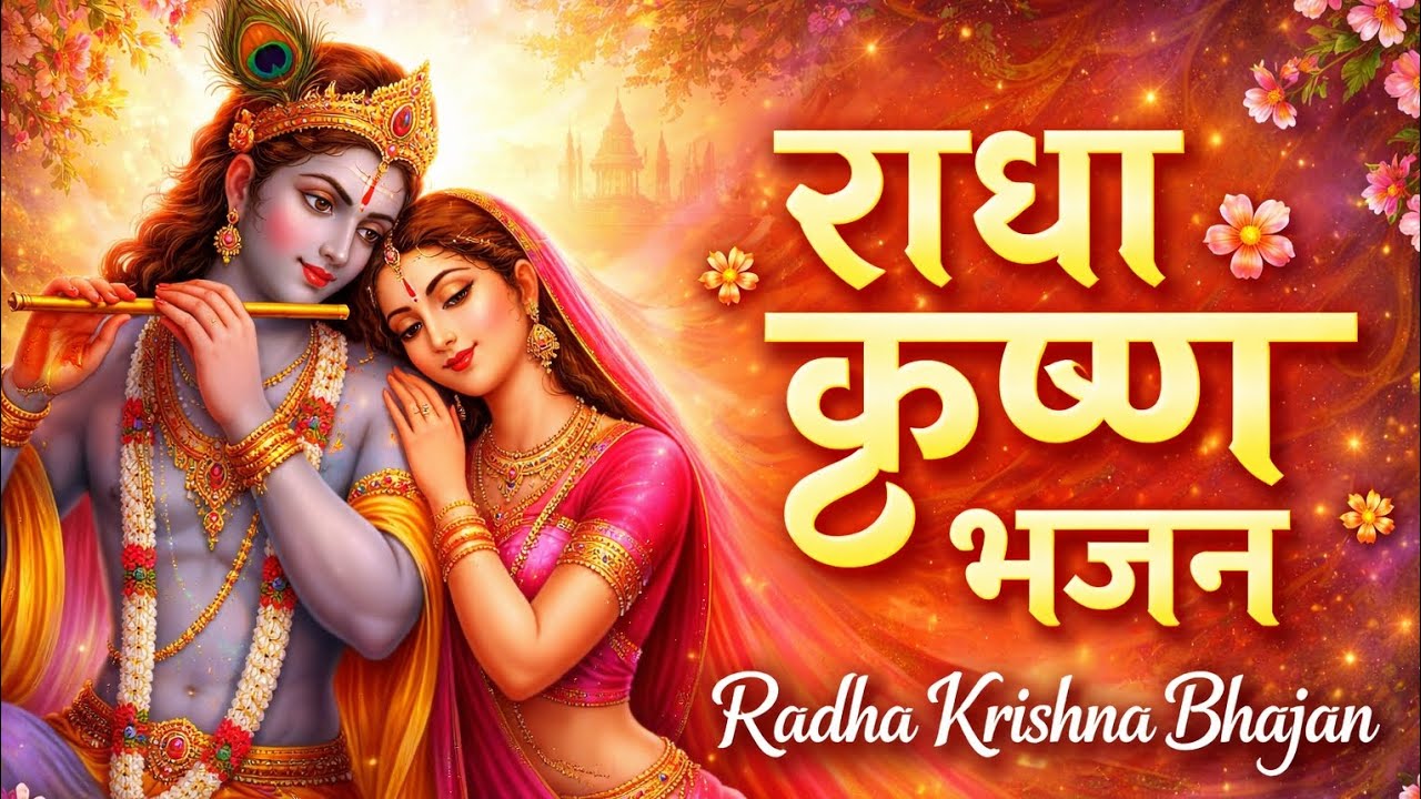 राधा कृष्ण की मधुर भक्ति में डूब जाइए 💙🌸प्रेम, शांति और भक्ति का अनुभव करें 🙏✨