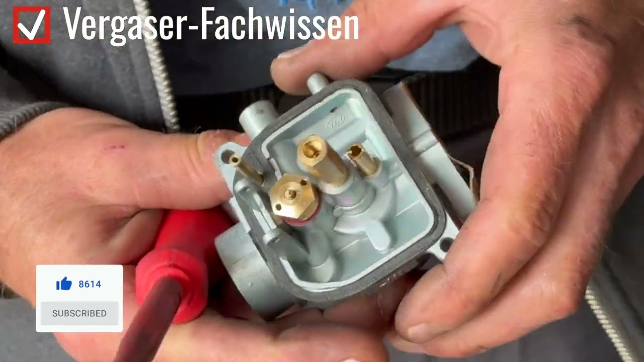 🔧 Vergaser Fachwissen Moped Simson Star 💪 DIY