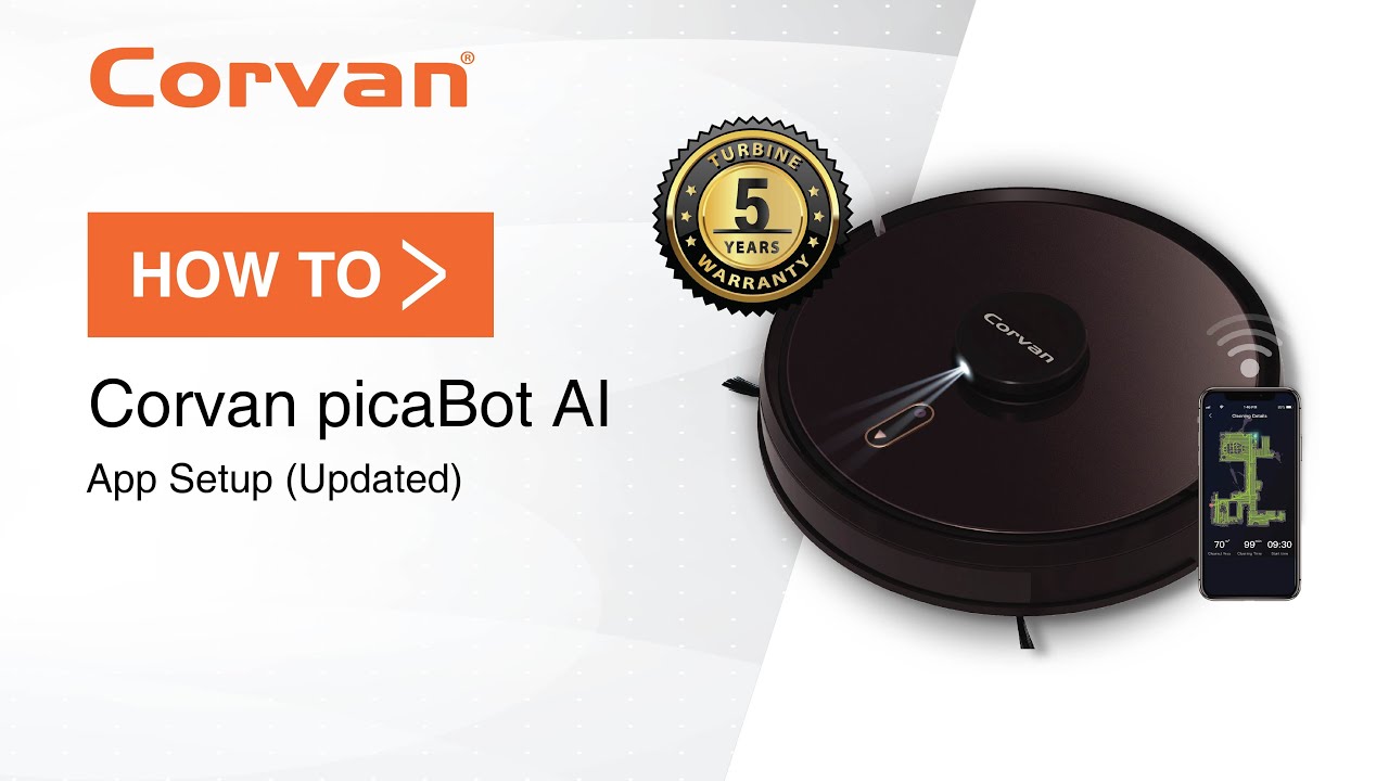 Corvan picaBot App Setup (TuyaSmart App)