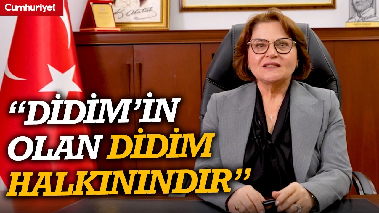 Didim Belediye Başkanı Hatice Gençay’dan 'mahsuplaşma' tepkisi