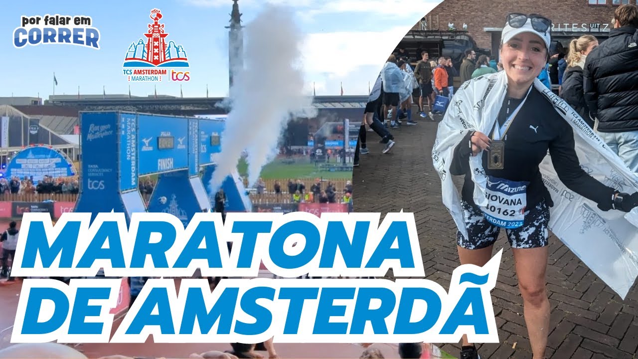 Maratona de Amsterdã 2023 - PFC na Holanda 🇳🇱