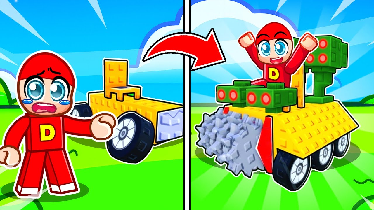 Jeg DR&AElig;BER Alle Med Min Bil i Roblox Car Battles!