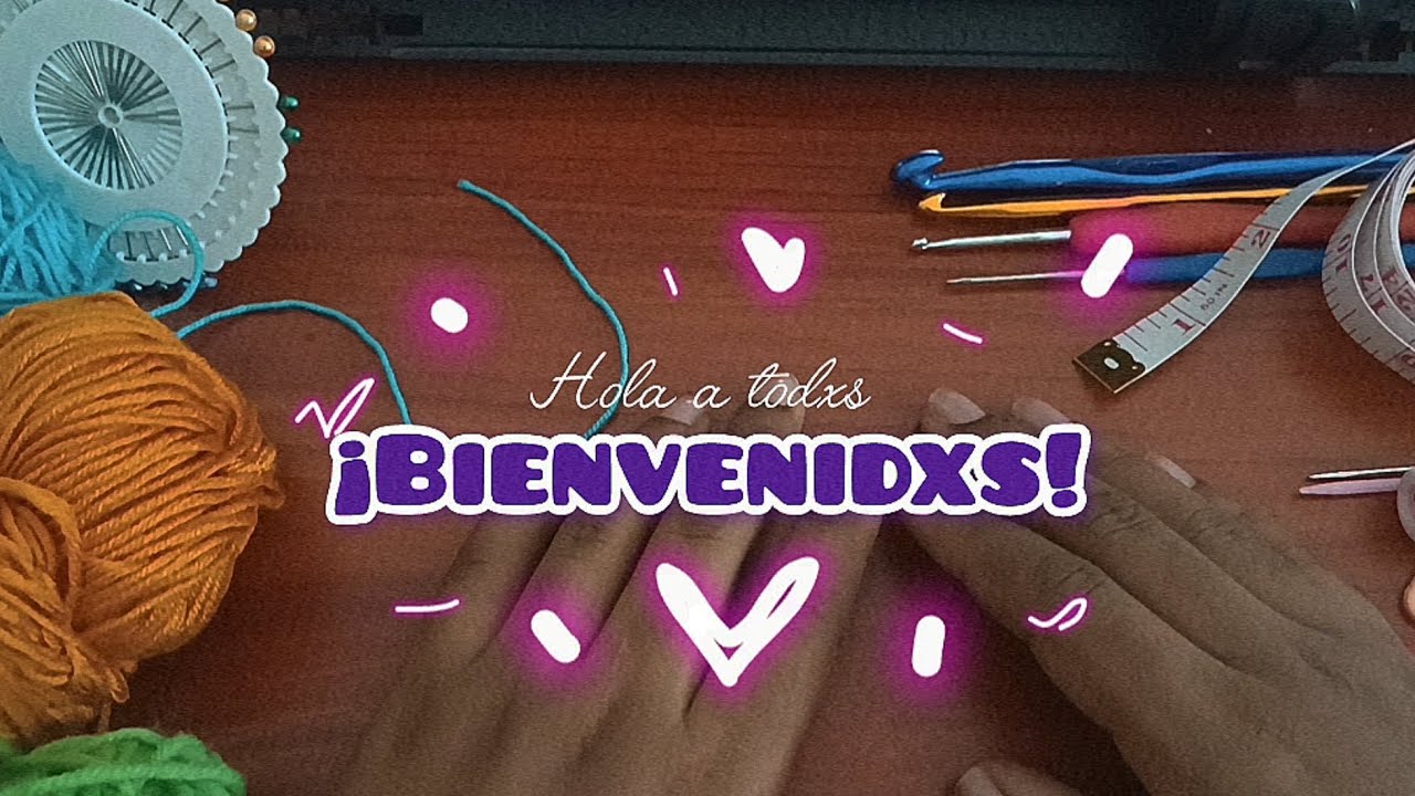 Materiales básicos en Crochet, Part.1🧶🩷