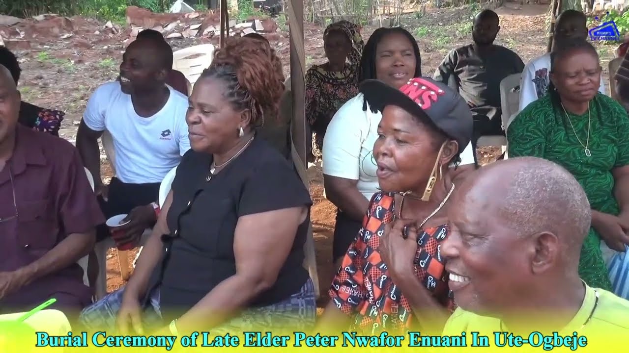 Burial Ceremony of Late Mr. Peter Nwafor Enuani in Ute Ogbeje.6(IETV)