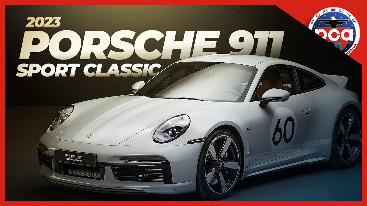 Manual 2023 Porsche 911 Sport Classic: Exclusive Walkaround with Head of Exclusive Manufaktur