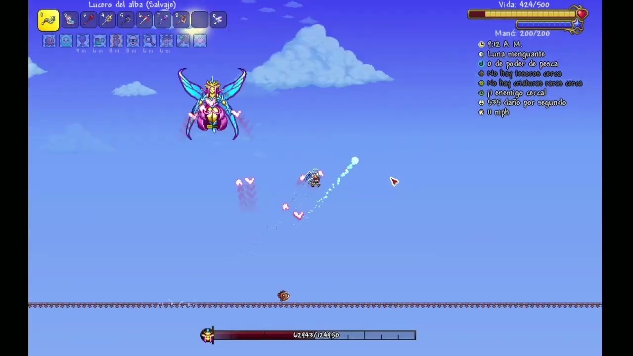 Terraria Emperatriz de la luz~modo maestro no hit (Invocador)