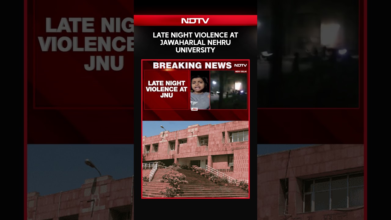 JNU Violence | Late-Night Clashes Rock JNU Campus Amid Protest Over Alleged Casteist Remarks