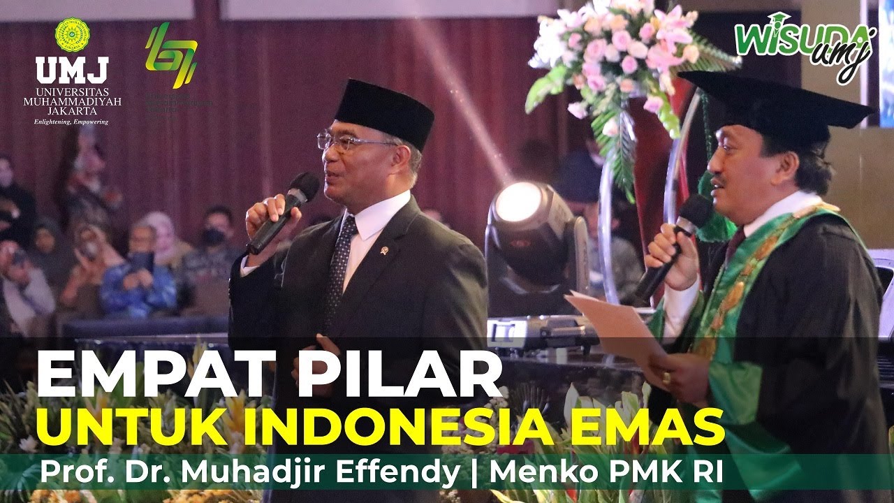 4 Pilar untuk Indonesia Emas | Prof. Dr. Muhadjir Effendy