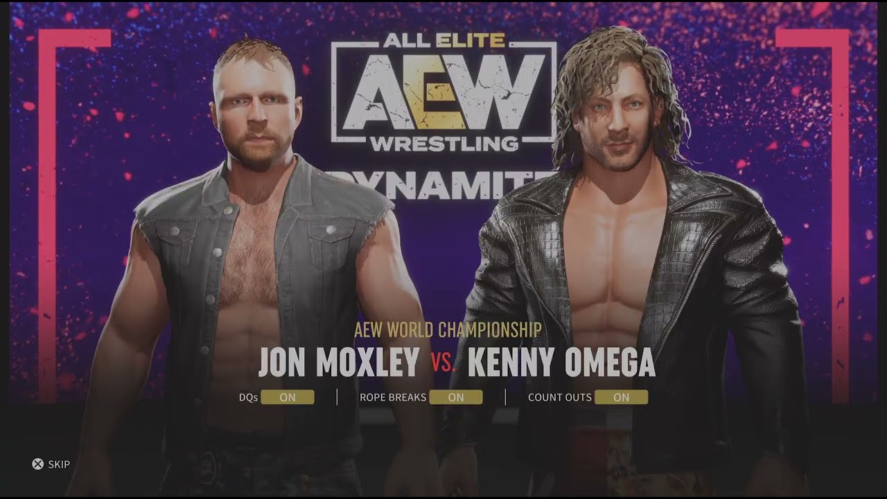 AEW: Fight Forever Jon Moxley vs Kenny Omega (AEW World Championship)