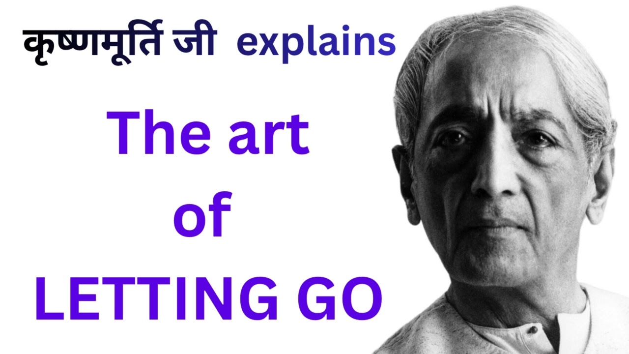 मृत्यु को समझे बिना जीवन नहीं समझा जा सकता | Jiddu Krishnamurti Hindi Speech