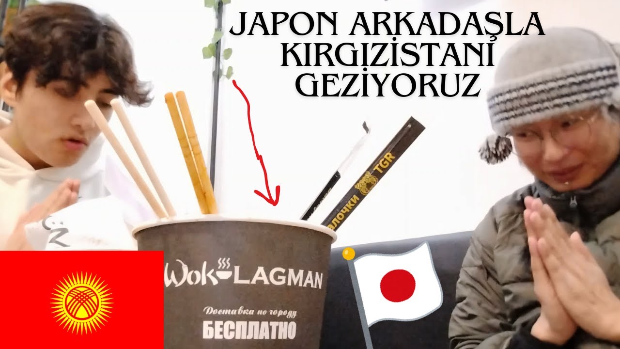 Japon Arkadaşımla Kırgızistan'da | Bit Pazarı ve Yerel Lezzetler