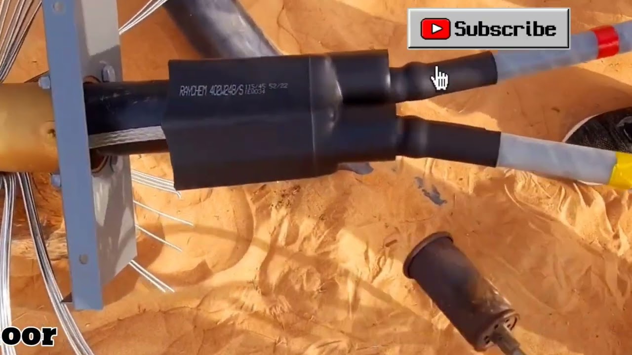 how to 300mm2 indoor work live | indoor joint work kaise karte hai | ugcable indoor termination |