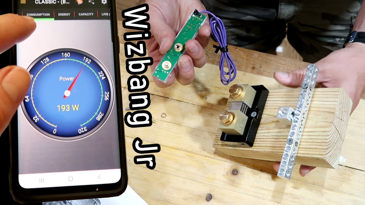 Wizbang jr Install and Test - Read Battery Use and Charge