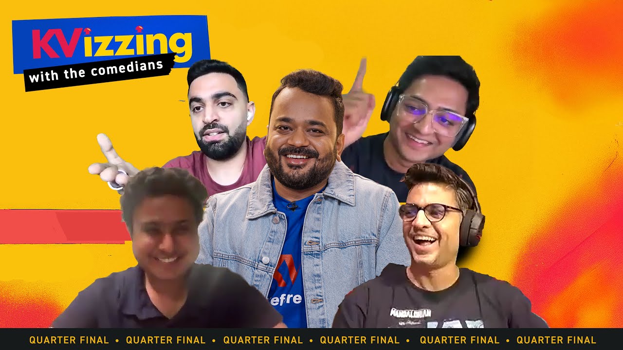 KVizzing with the Comedians Visual Edition QF3 I Quiz I Quizzing I Quiz show I Trivia I Kumar Varun