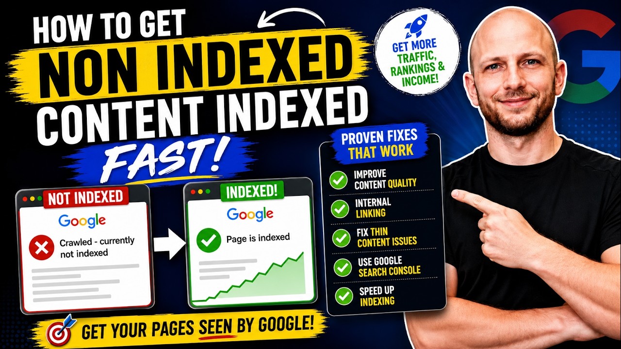 How To Get Non Indexed Pages Indexed FAST (SEO Fixes That Work)