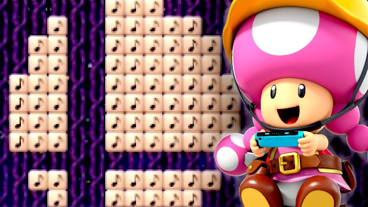 Super Mario Maker 2 - Super Smash Bros Ultimate Music Course!