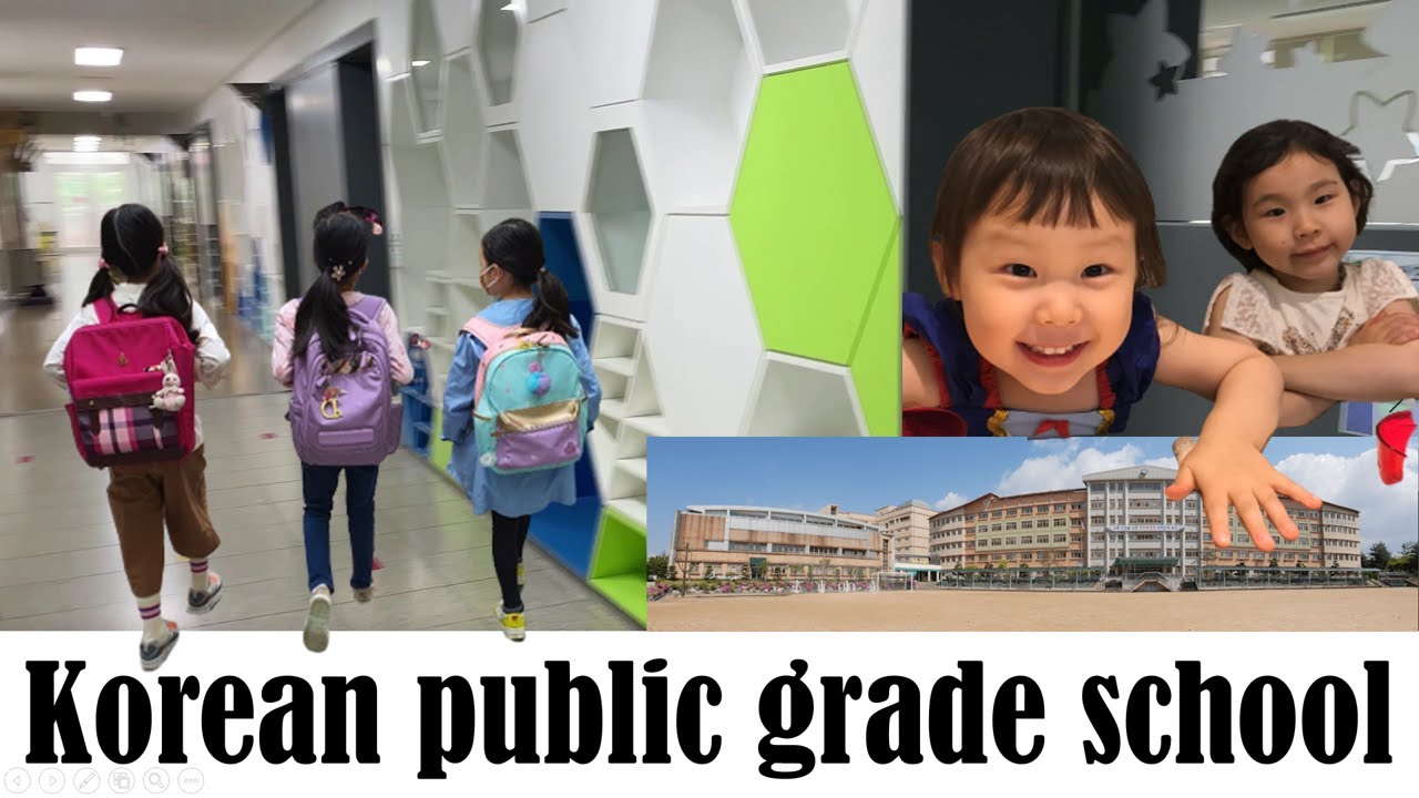 Public elementary school in Korea. First day of the 1st. grader.