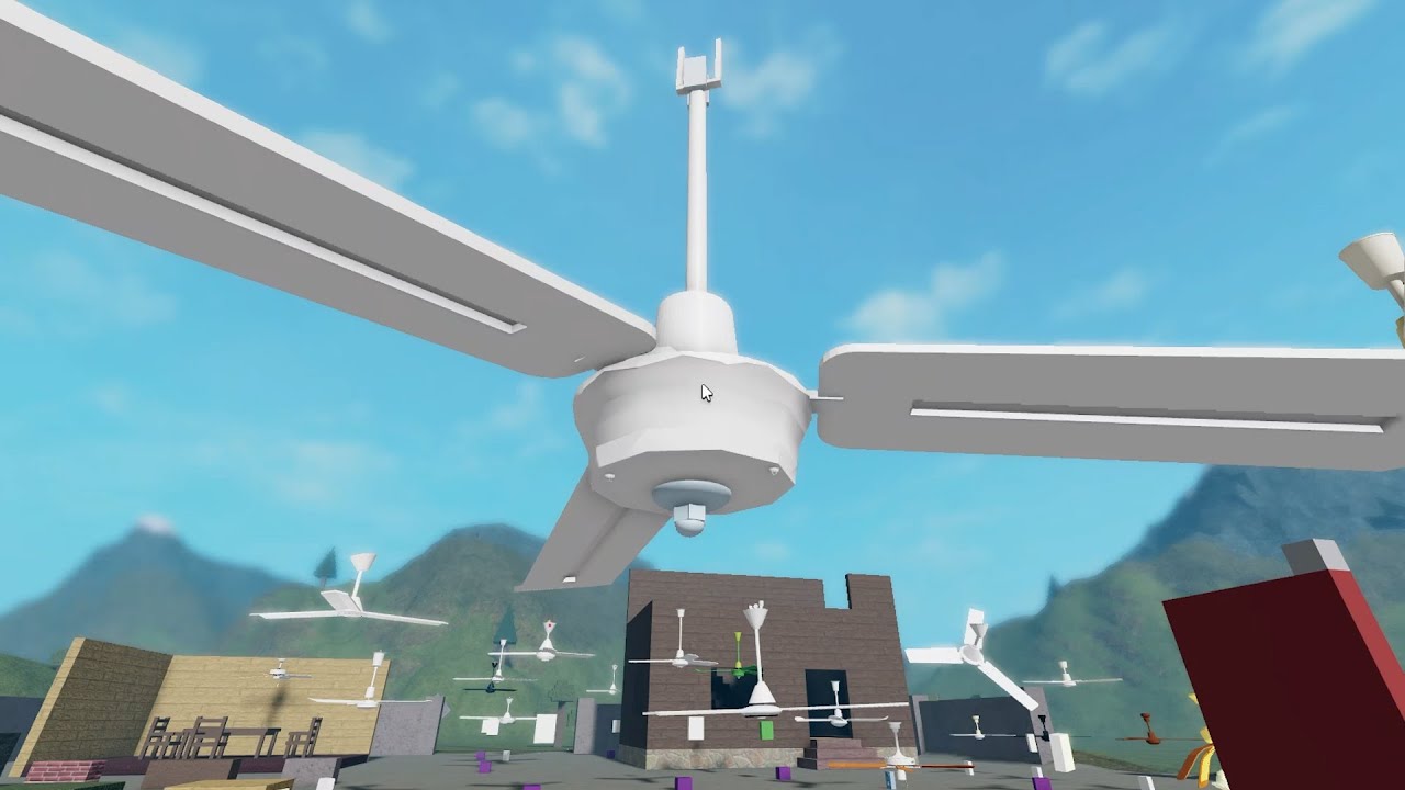 Roblox: CEILING FAN STARTING PLACE | Ponto de Partida do Ventilador de Teto
