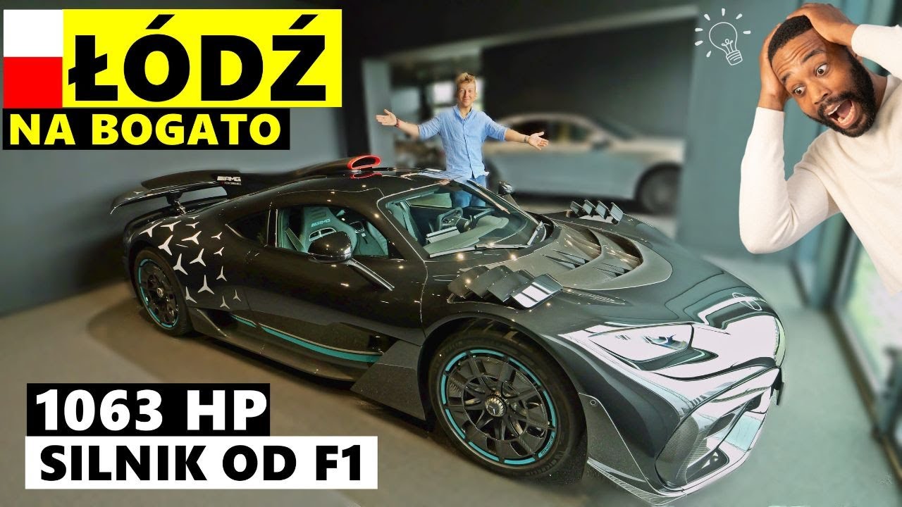 Mercedes-AMG One w... Łodzi (1063 HP ) ! Rafał Pacześ kupił auto za 15.000.000 PLN? 😜 Inwestycja TOP