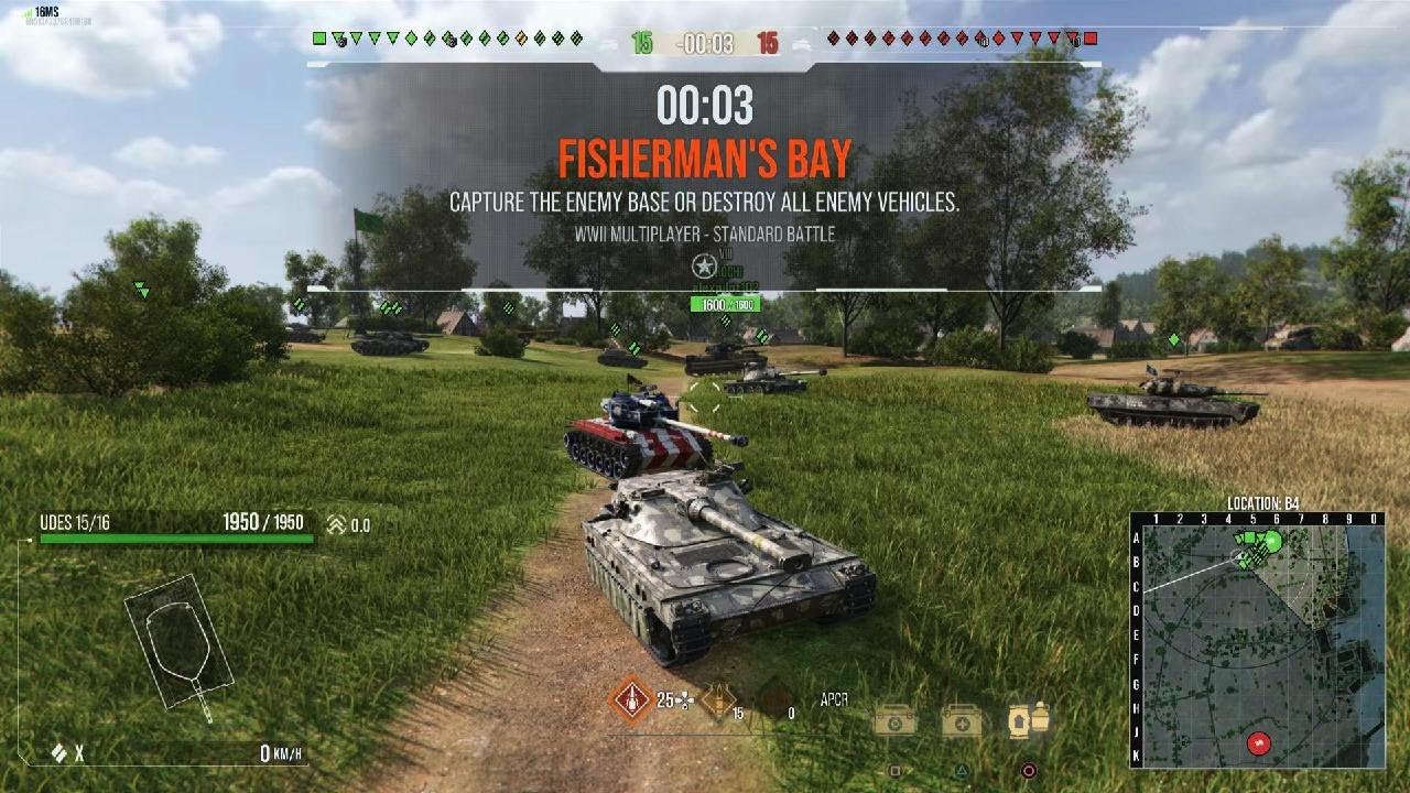 WoT Console: Udes 15/16 on Fisherman's Bay
