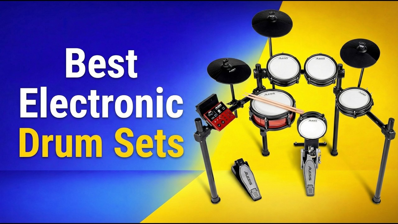 Best Electronic Drum Sets 2026 – What Matters + Best Picks