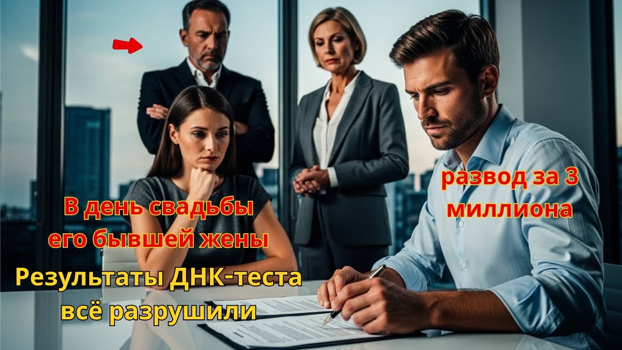 $3 миллиона за развод, а результаты ДНК на свадьбе бывшей жены разрушили их мир