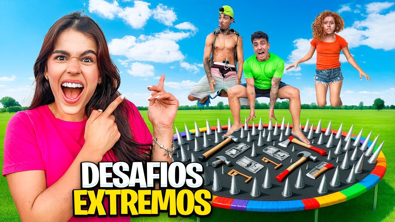 FIZEMOS DESAFIOS IMPOSSÍVEIS NA MANSÃO *Quem venceu ?