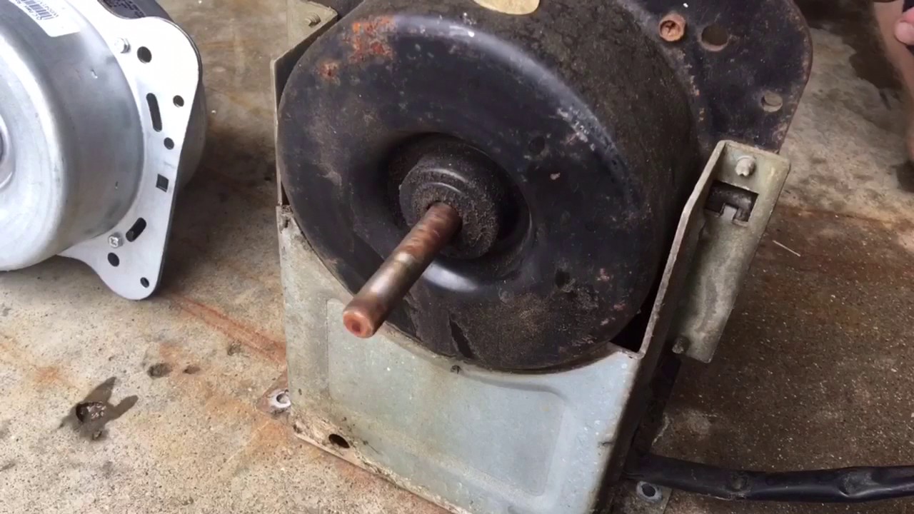 Replacing the fan/blower motor in an LG Air Conditioner
