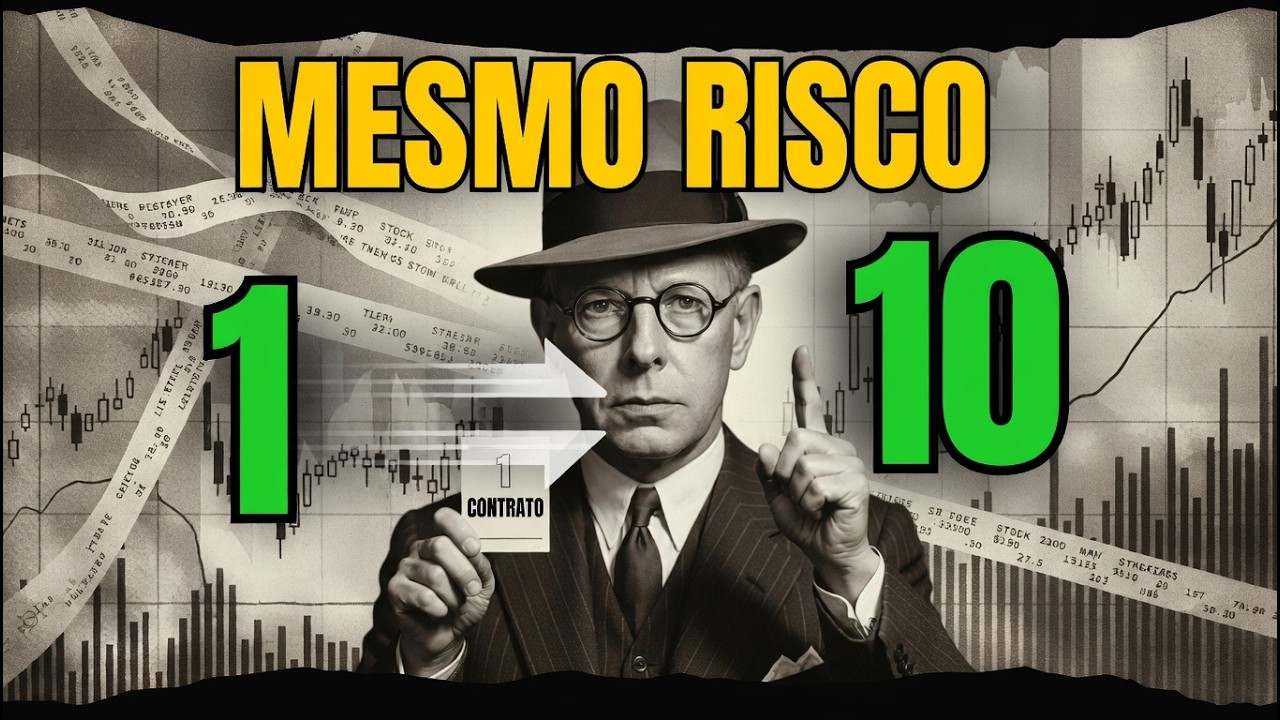 Jesse Livermore: Como Transformar 1 Contrato em 10 Sem Aumentar Risco
