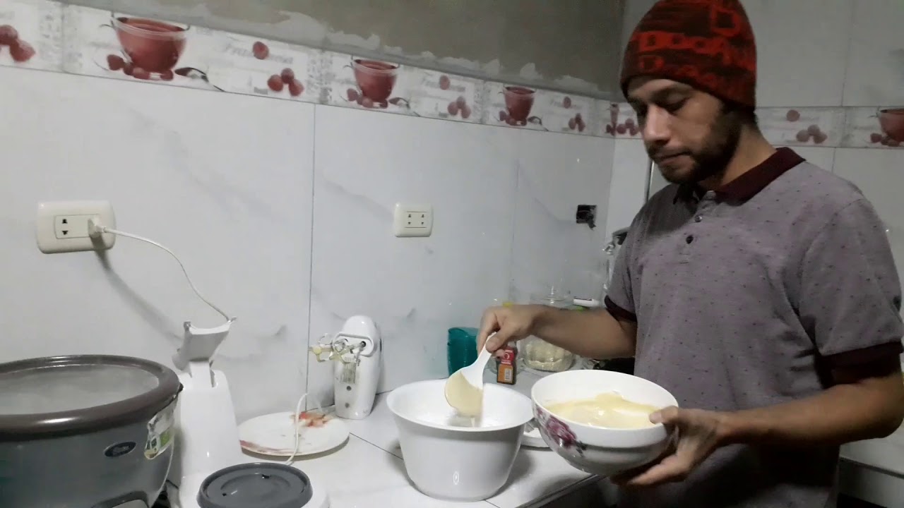 Como hacer un keke en olla arrocera fácil y barato.