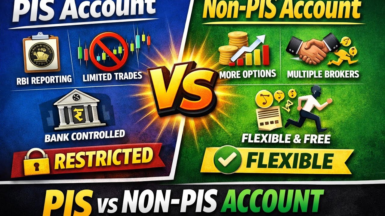 PIS vs Non PIS with NRE & NRO Accounts