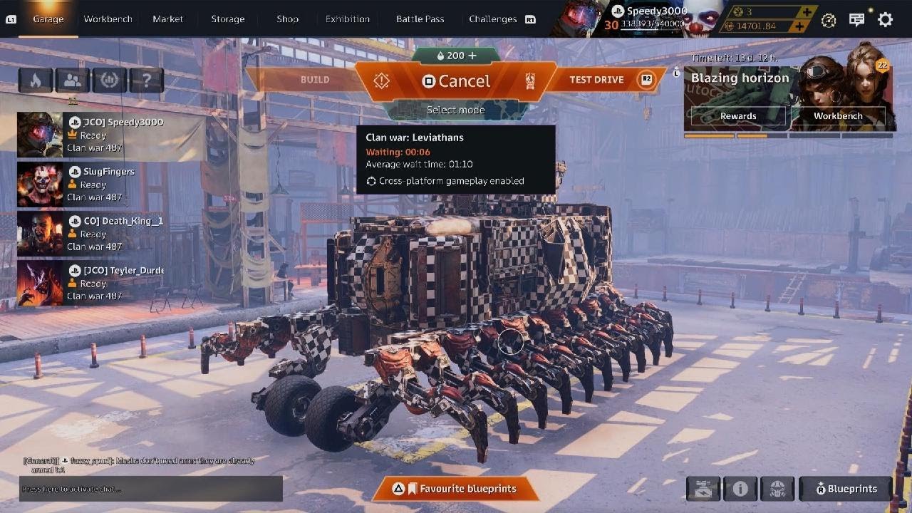 Crossout Leviathans Clan War - JCO vs 515OS