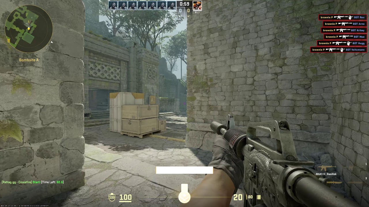 Noob trying out Refrag Pre-fire