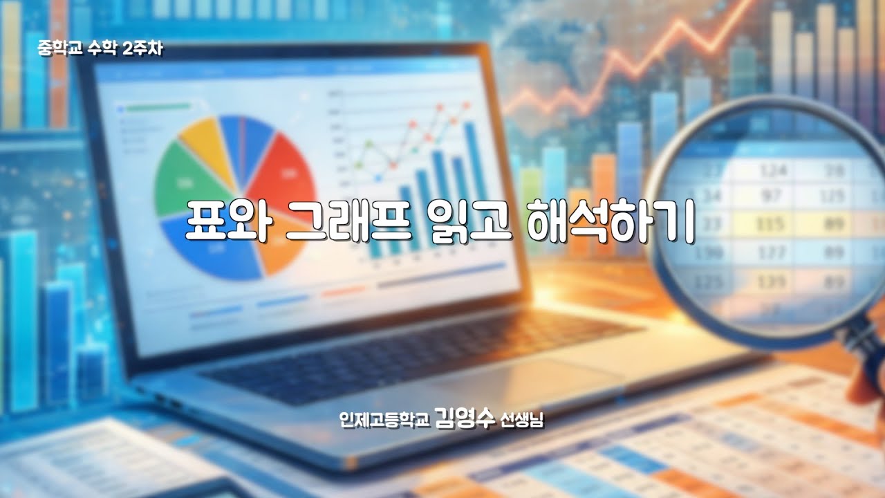 [2주차 중학교 수학] 표와 그래프 읽고 해석하기